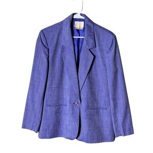 Vintage Pendleton Country Sophisticates Womens Silk Suit Jacket Blazer‎ Size 12